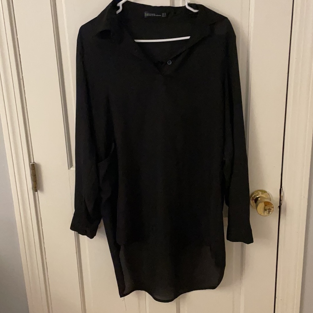 Zanzea 1/4 button down shirt